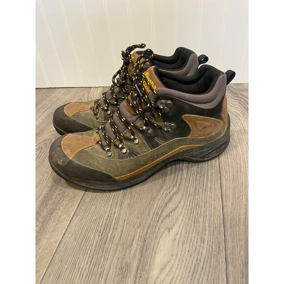 Dunham Cloud Hiking Boots Men\'s 8 Brown Leather Waterproof Trail Cap Toe main image 3